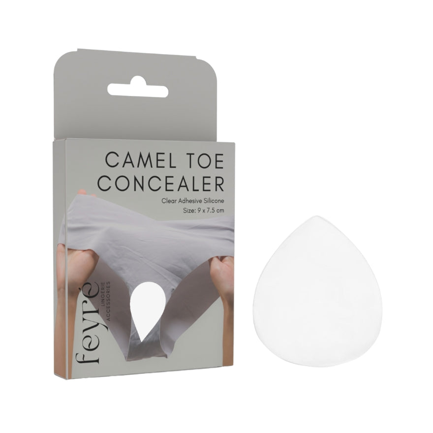 Reusable Avoid Camel Toe Concealer Transparent Self-Adhesive Feminine Lines Silicone Concealer Pad