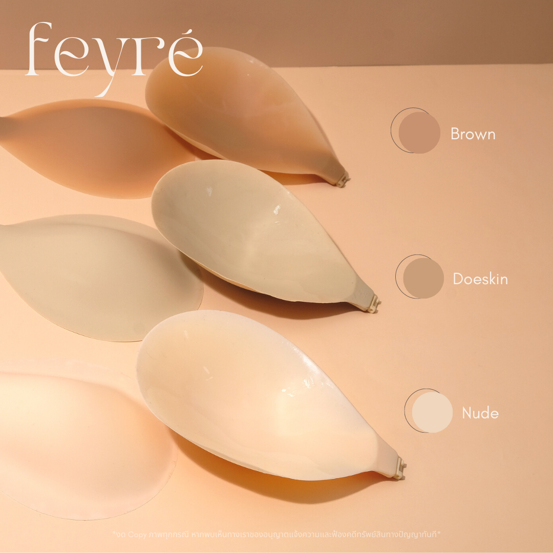 Matte Adhesive Silicone Bra for Push-Up – Feyre