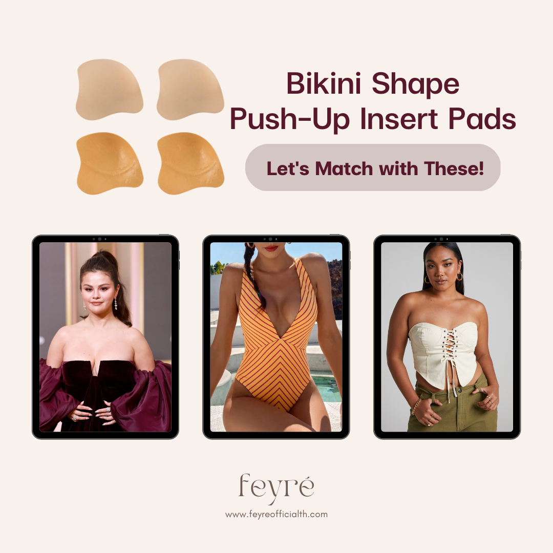 Bikini Shape Push-Up Insert Bra Pads