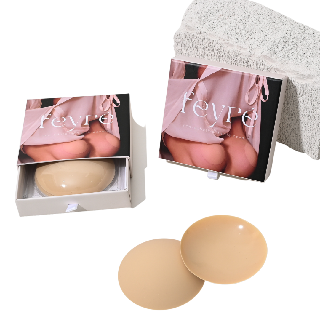 Matte Finish Non-Adhesive Opaque Nipple Covers